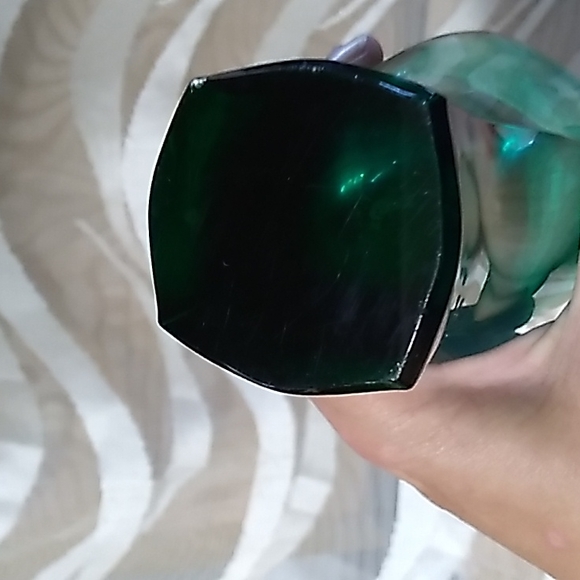 Vintage GREEN Sommerso Vase - Picture 4 of 5